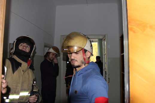 В Дагестанском научном центре РАН прошло мероприятие по пожарной безопасности